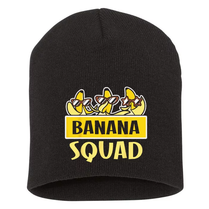 Funny BANANA SQUAD That’s Bananas Halloween Costume Short Acrylic Beanie