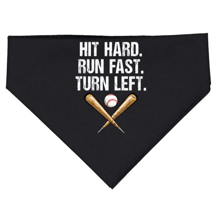 Funny Baseball Softball Son Daughter Mom Dad Gift USA-Made Doggie Bandana