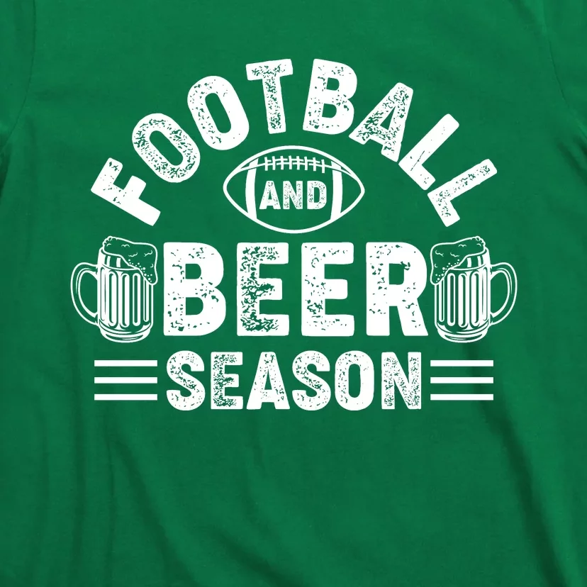 Football & Beer Season Graphic T-Shirt