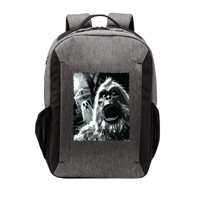 Funny Bigfoot Sasquatch Halloween Vector Backpack