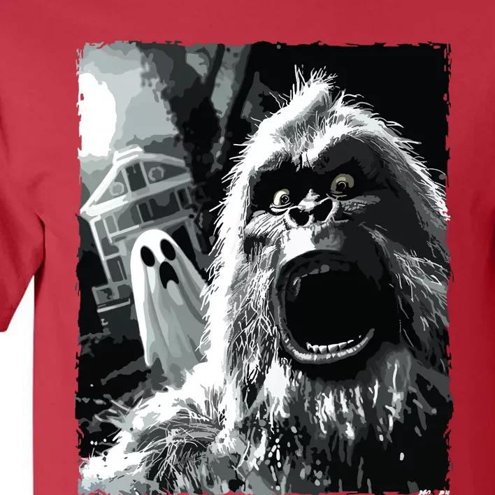 Funny Bigfoot Sasquatch Halloween Tall T-Shirt