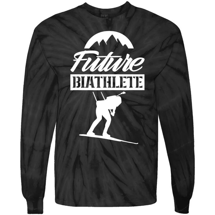 Future Biathlete Sports Biathlon Biathlons Tie-Dye Long Sleeve Shirt