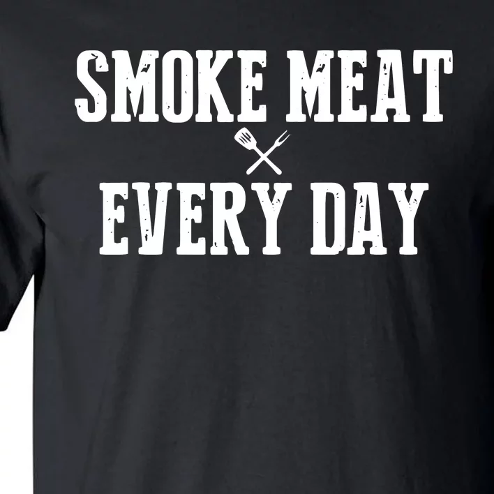 Funny BBQ Smoker Accessory Pitmaster Dad Grilling Gift Tall T-Shirt