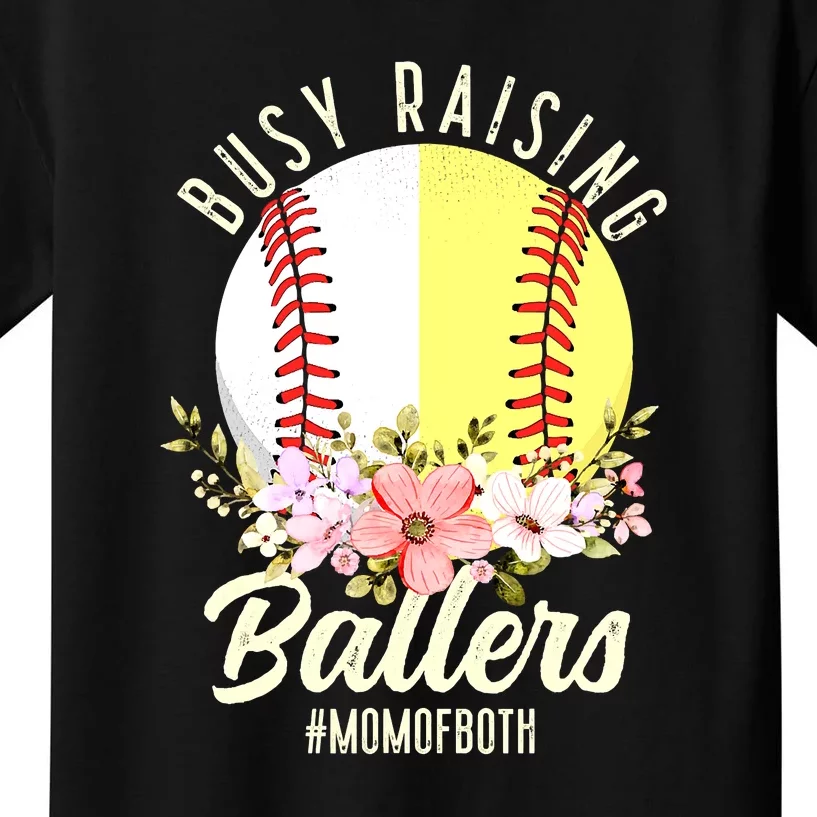 Baseball Mom, Softball Mom Shirt, Busy Raising BALLERS, Mom of