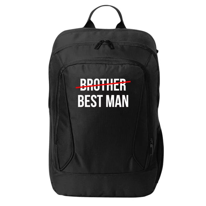 From Brother To Best Wedding Party Grooms Proposal Gift City Backpack