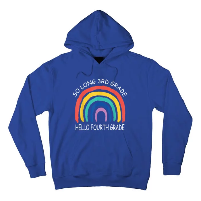 Funny Back To School So Long 3Rd Grade Hello Fourth Grade Great Gift Tall Hoodie