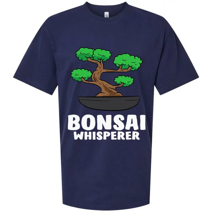 Funny Bonsai Tree Funny Japanese Bonsai Tree Whisperer Sueded Cloud Jersey T-Shirt