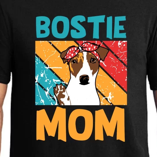 Funny Boston Terrier Mom Mother's Day Pajama Set