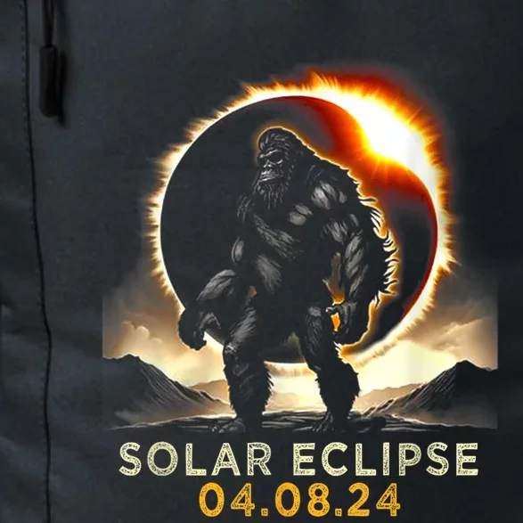 Funny Bigfoot Total Solar Eclipse 4.08.2024 Apparel Daily Commute Backpack