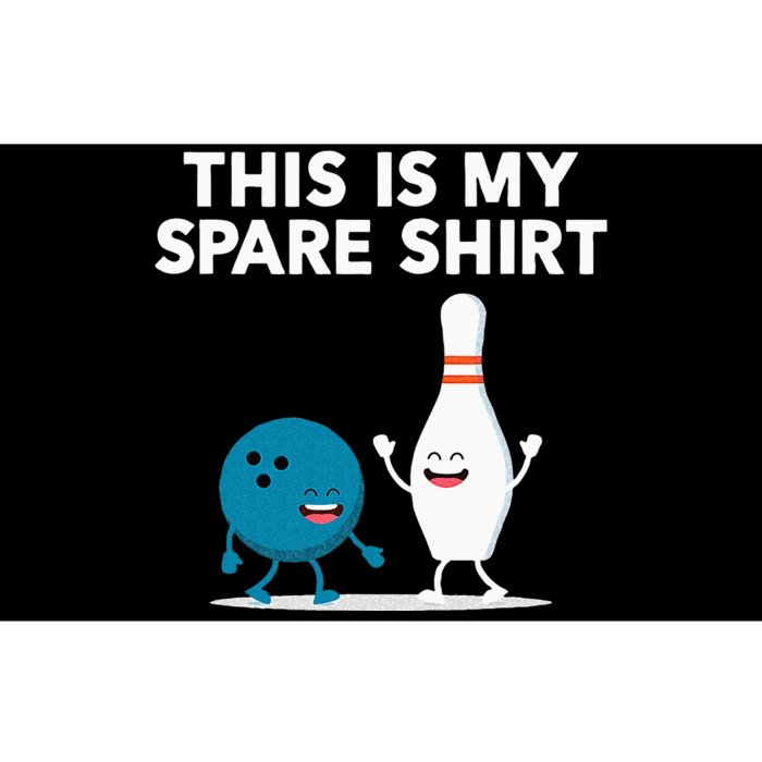 Funny Bowling Tee For Men Women & Spare Bumper Sticker