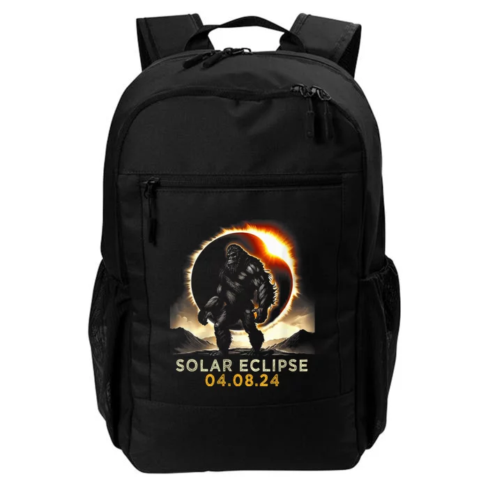 Funny Bigfoot Total Solar Eclipse 4.08.2024 Apparel Daily Commute Backpack