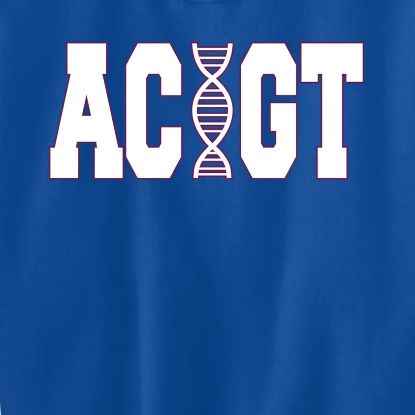 Funny Biology Teacher Science Dna Atgc Cute Gift Great Gift Kids Sweatshirt