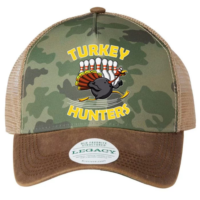 Funny Bowling Turkey Hunters Legacy Tie Dye Trucker Hat