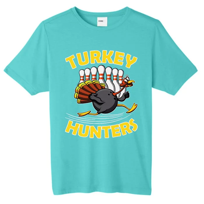 Funny Bowling Turkey Hunters ChromaSoft Performance T-Shirt