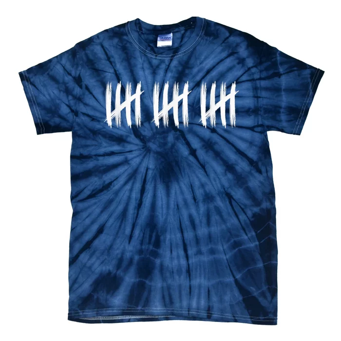 Funny Birthday Tally 15th Birthday 15 Years Old Bday Party Tie-Dye T-Shirt