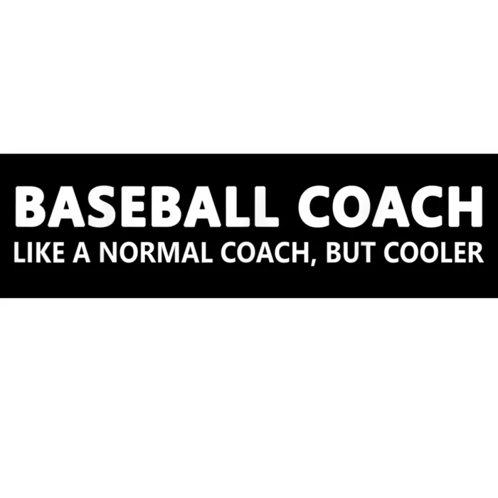 Funny Baseball Trainer Definition Baseball Coach Bumper Sticker