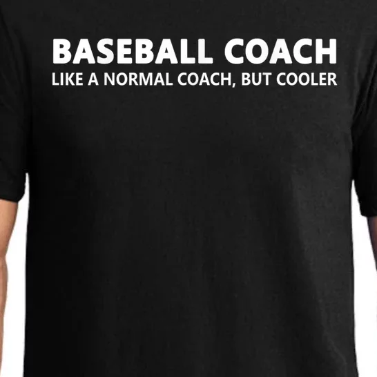 Funny Baseball Trainer Definition Baseball Coach Pajama Set