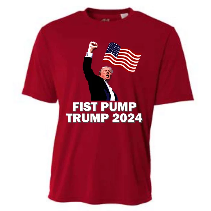 Fist Bump Trump 2024 Cooling Performance Crew T-Shirt