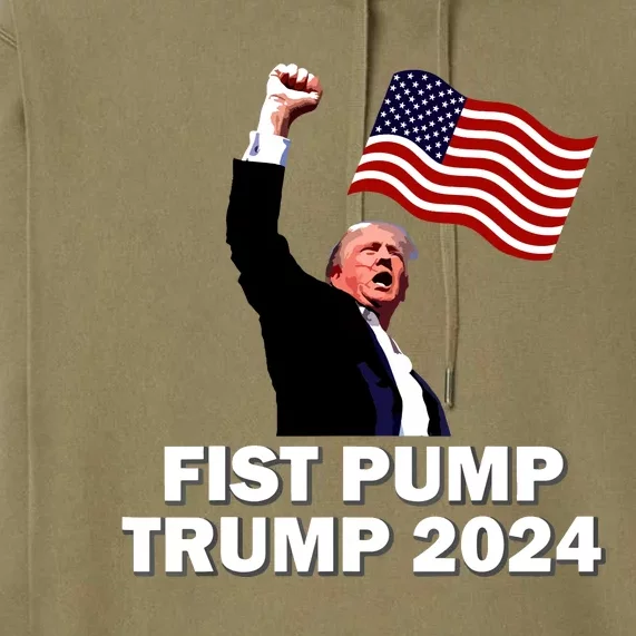 Fist Bump Trump 2024 Premium Hoodie