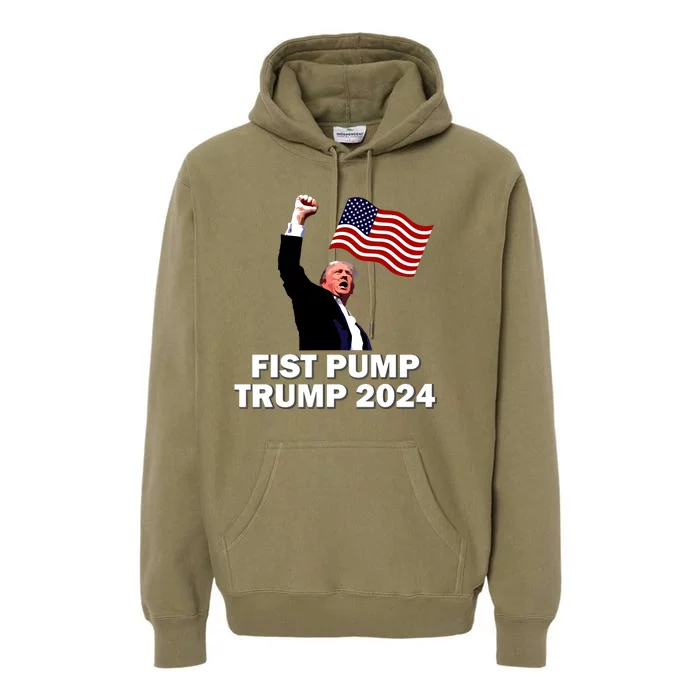 Fist Bump Trump 2024 Premium Hoodie