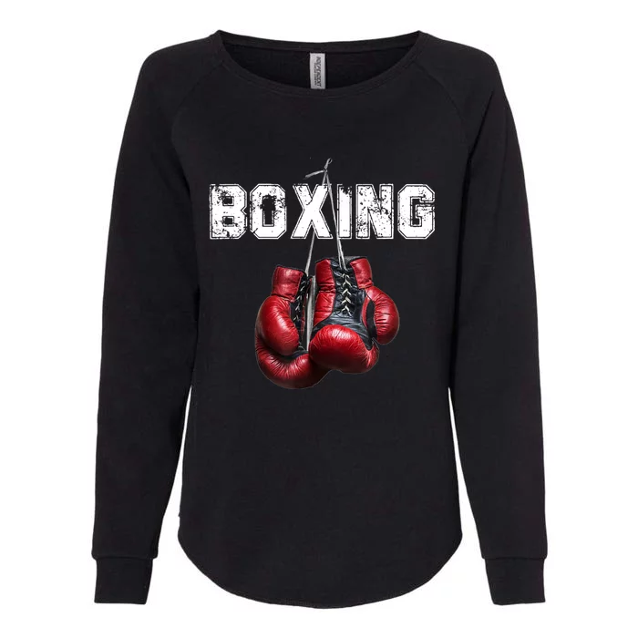 Funny Boxing TShirt I Love Boxing Tshirt Womens California Wash Sweatshirt