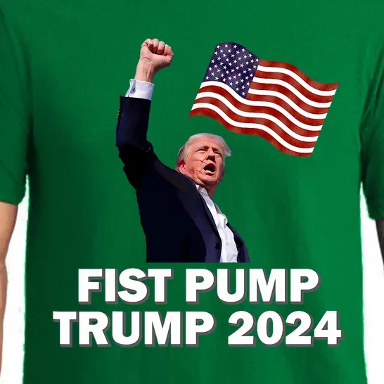 Fist Bump Trump 2024 Pajama Set