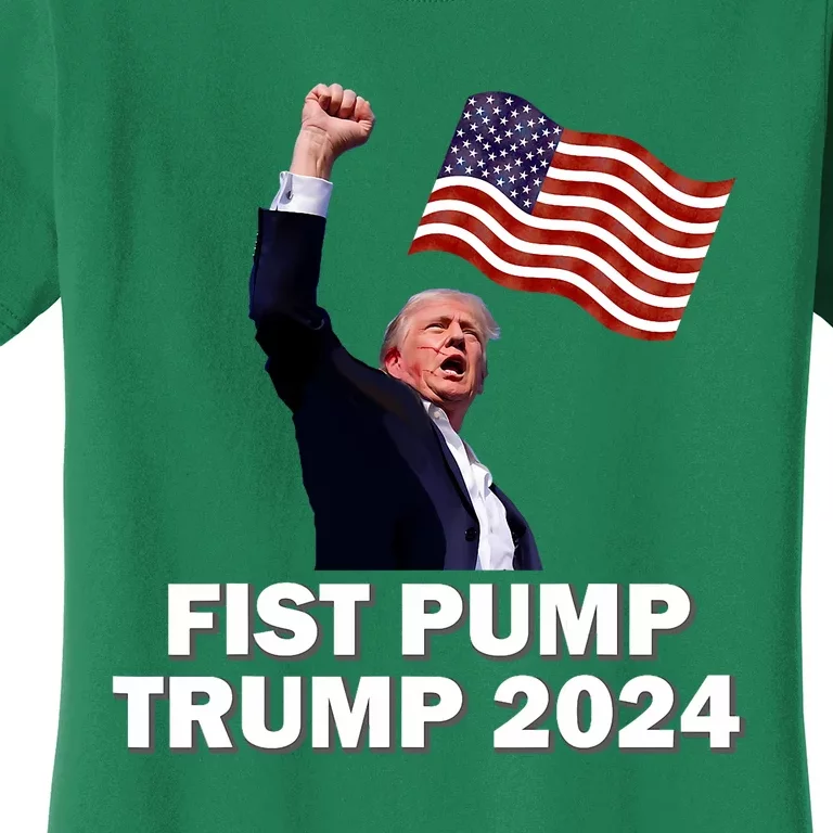 Fist Bump Trump 2024 Women's T-Shirt