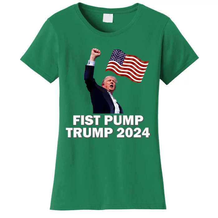 Fist Bump Trump 2024 Women's T-Shirt