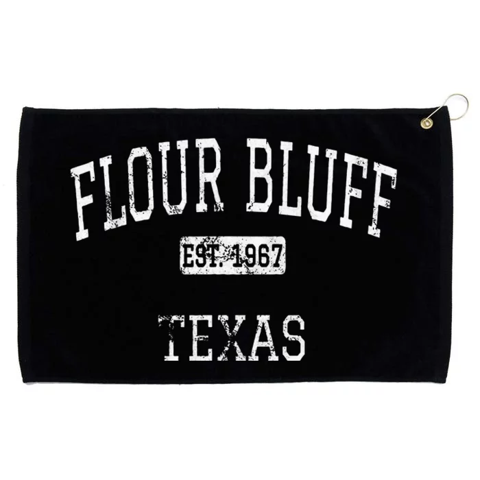 Flour Bluff Texas Tx Vintage Grommeted Golf Towel