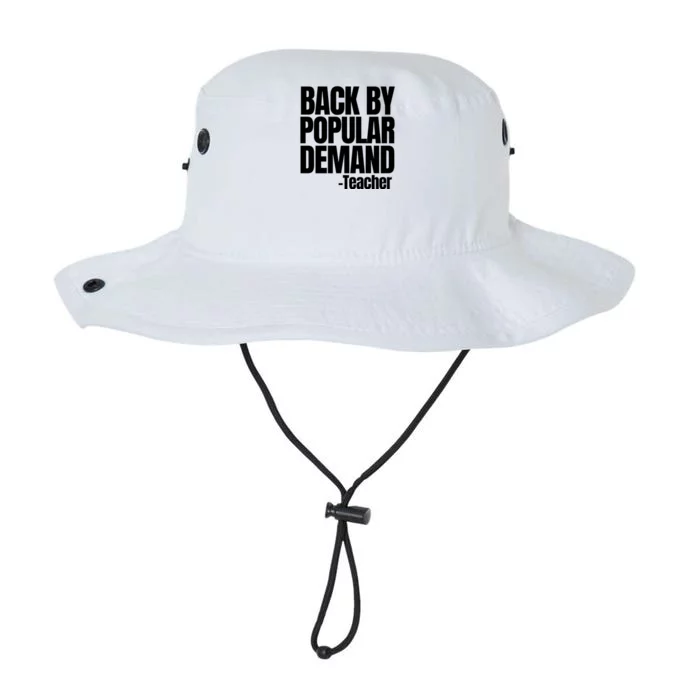 Funny Back To School Teacher Back By Popular Demand 1st Day Legacy Cool Fit Booney Bucket Hat