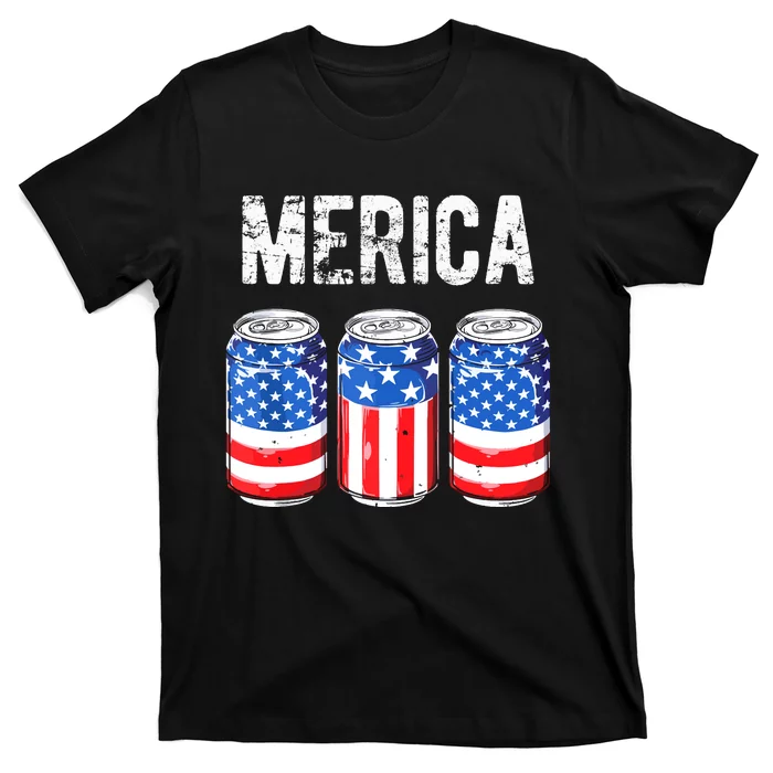 Freedom Beer That’s Why I’m Here American Flag 4th T-Shirt