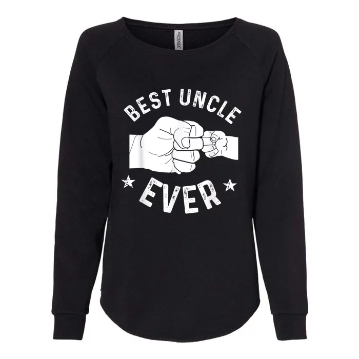 Funny Best Uncle Ever Fistbump Womens California Wash Sweatshirt