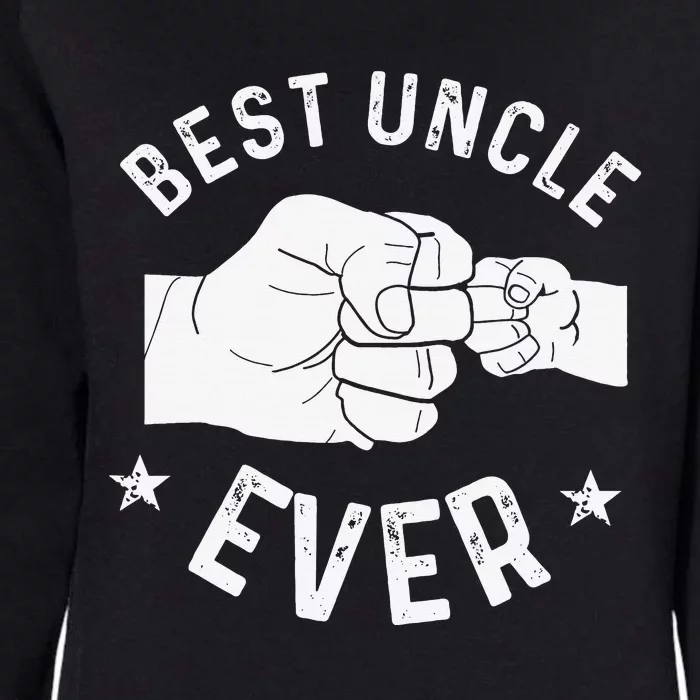 Funny Best Uncle Ever Fistbump Womens California Wash Sweatshirt