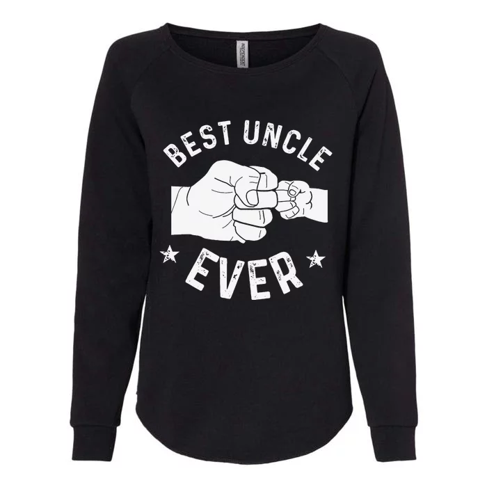 Funny Best Uncle Ever Fistbump Womens California Wash Sweatshirt