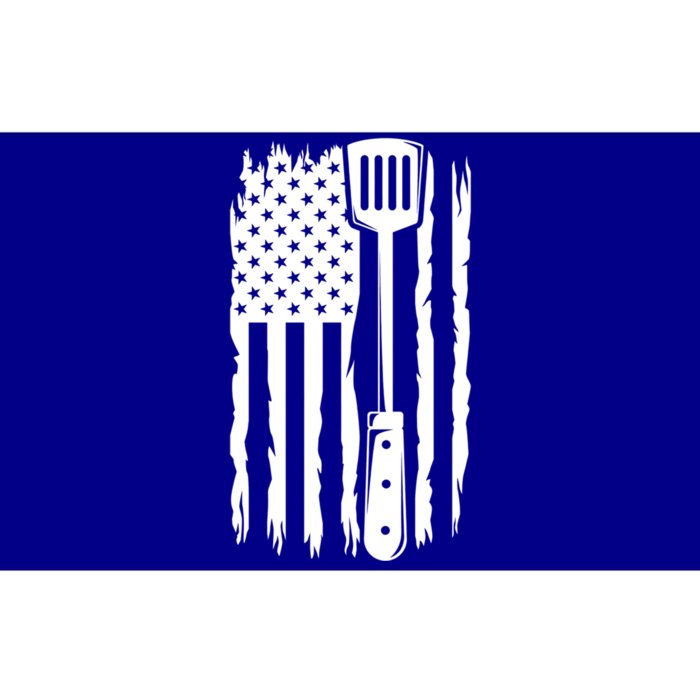 Funny Bbq Us Flag American Chef Grillfather Barbecue Grillin Cute Gift Bumper Sticker