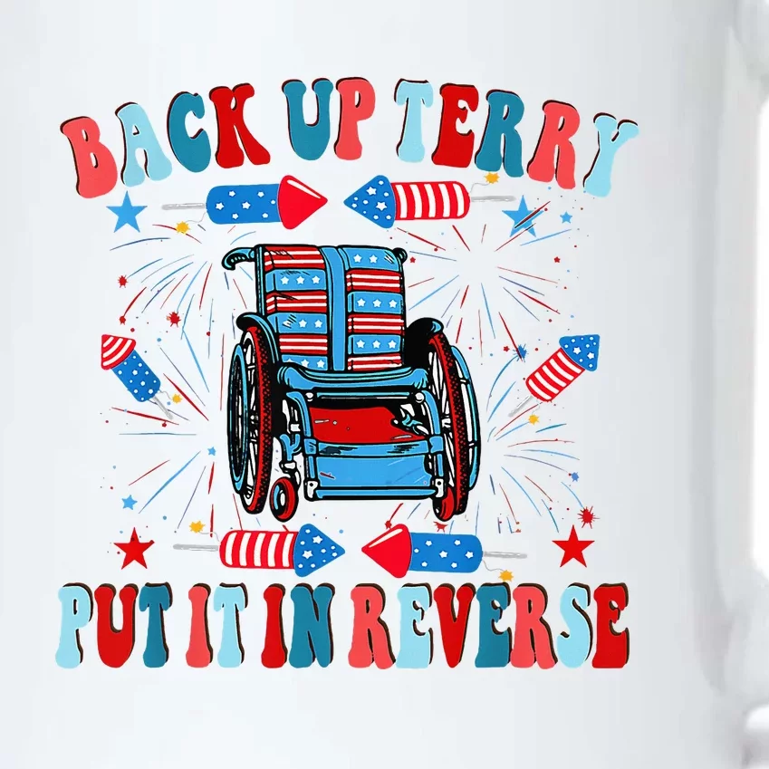 Funny Back Up Terry Put It In Reverse Firework 4th Of July Black Color Changing Mug