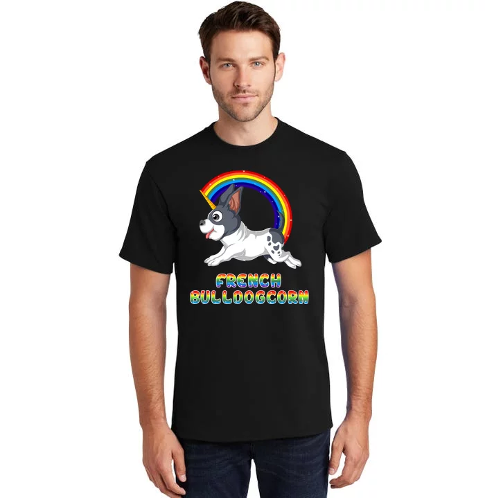 French Bulldog Unicorn Tall T-Shirt