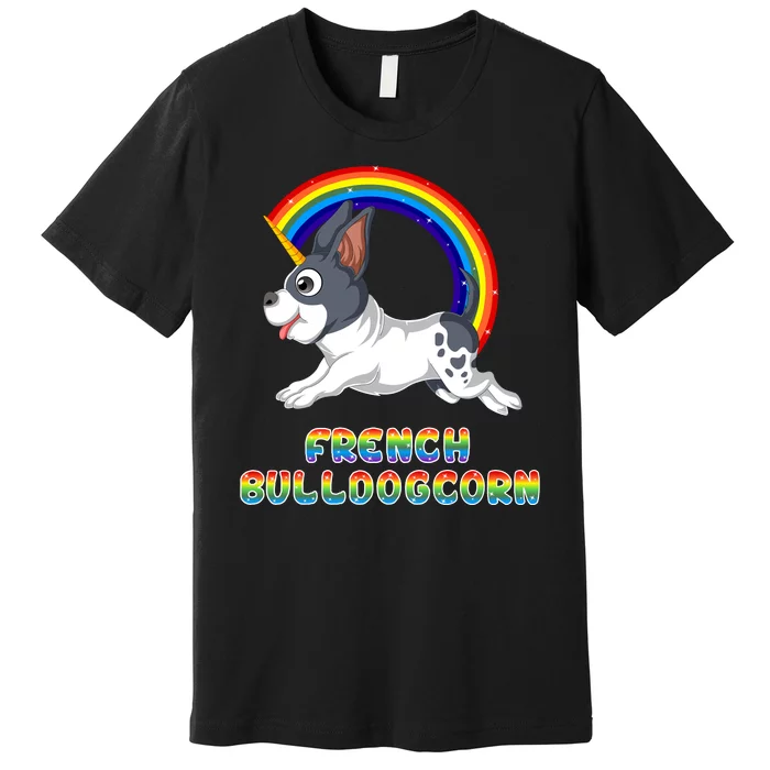 French Bulldog Unicorn Premium T-Shirt