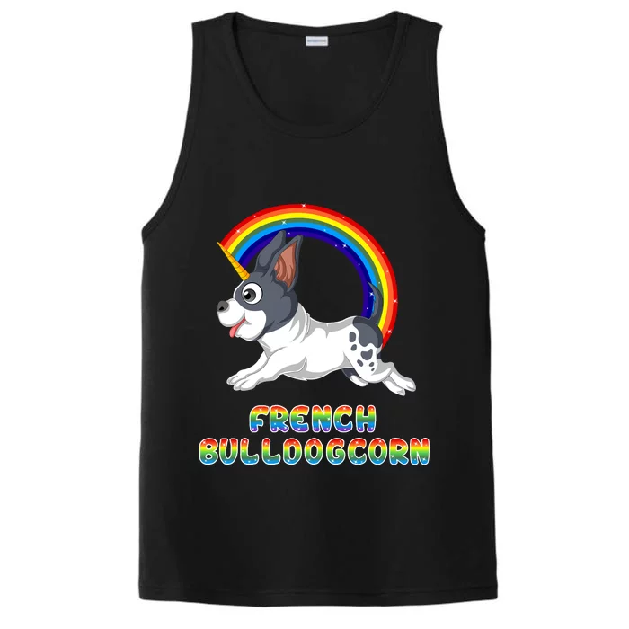 French Bulldog Unicorn Performance Tank