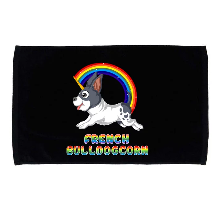 French Bulldog Unicorn Microfiber Hand Towel