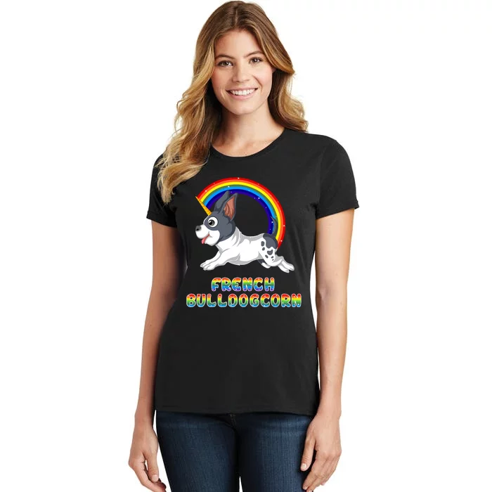 French Bulldog Unicorn Women's T-Shirt