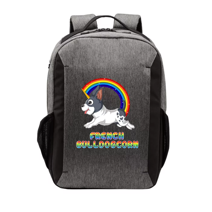 French Bulldog Unicorn Vector Backpack