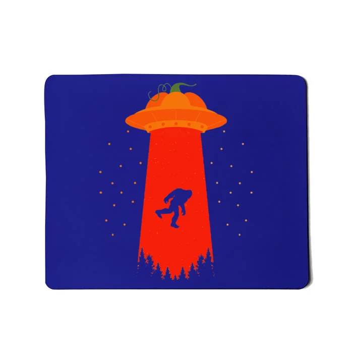 Funny Bigfoot UFO Abduction Alien Sasquatch Halloween Gifts Mousepad