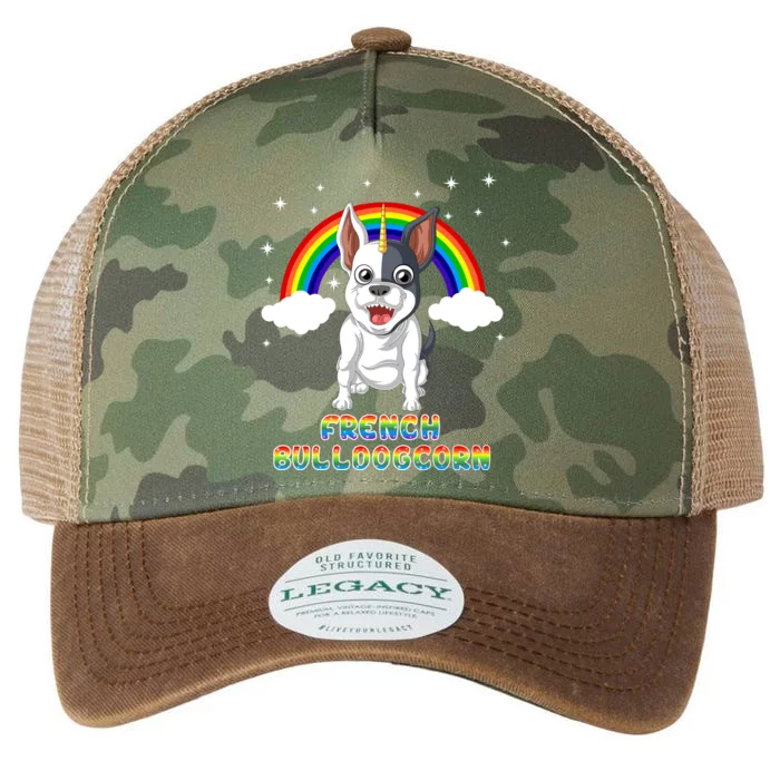 French Bulldog Unicorn Legacy Tie Dye Trucker Hat