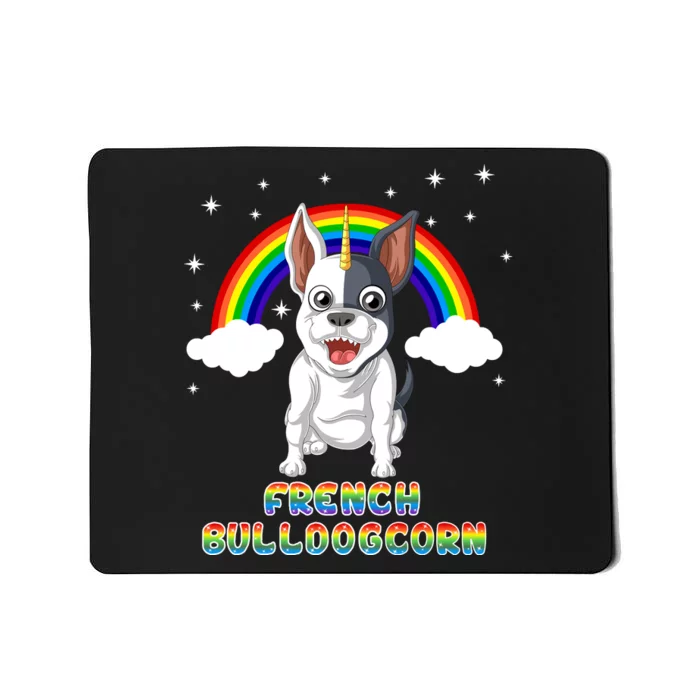 French Bulldog Unicorn Mousepad