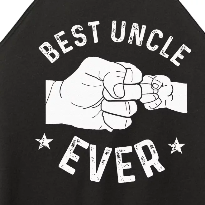 Funny Best Uncle Ever Fist Bump Women’s Perfect Tri Rocker Tank