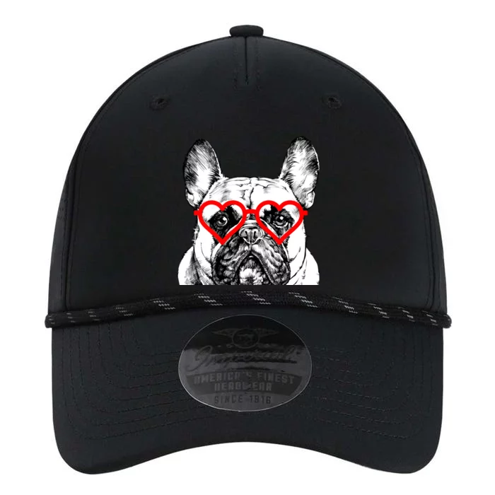 French Bulldog Valentines Day Frenchie Mom Dog Lover Gift Performance The Dyno Cap