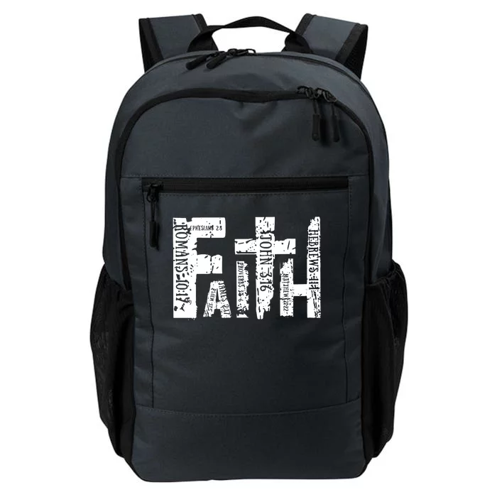 Faith Bible Verse Christian Quote Daily Commute Backpack