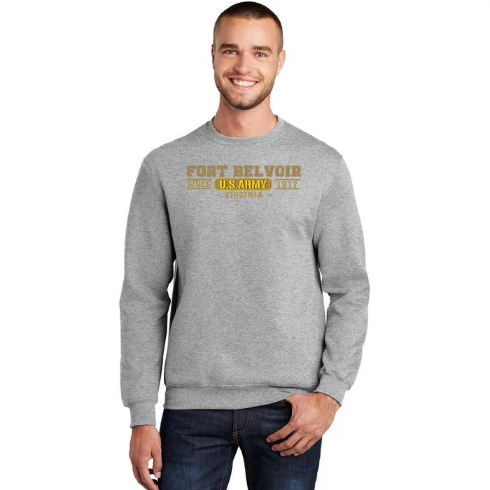 Fort Belvoir Virginia Army Base Tall Sweatshirt