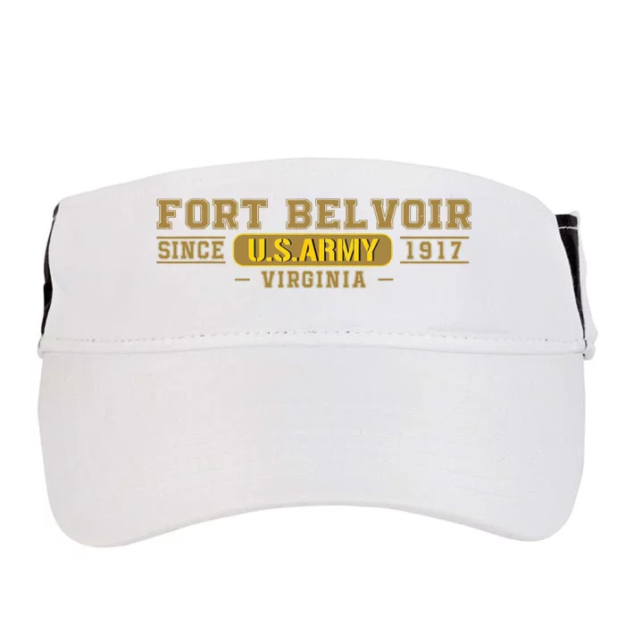 Fort Belvoir Virginia Army Base Adult Drive Performance Visor